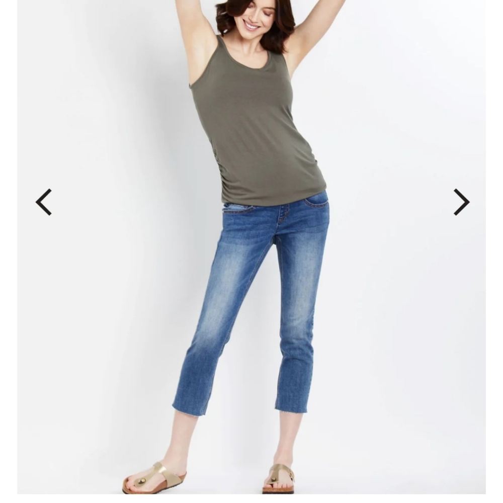 Motherhood Maternity Crop jeans XL